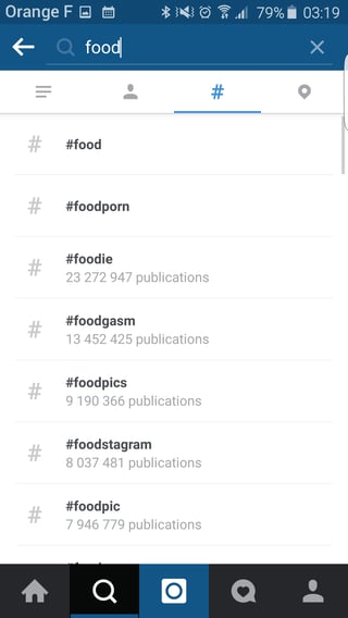 trouver les meilleurs hashtag instagram dans votre application